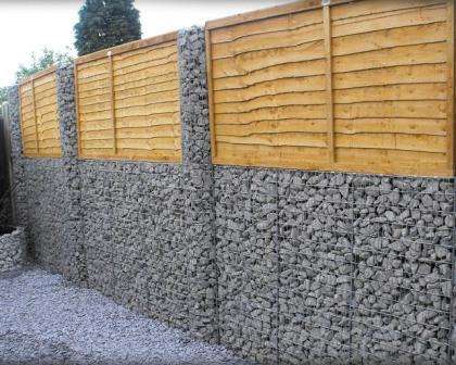 комбинированный заборы