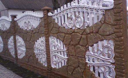 Специфика наборных основ для заборов