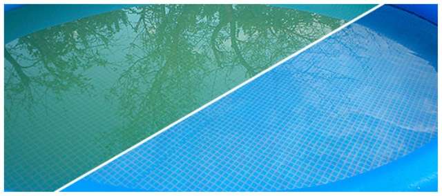 Как ухаживать за бассейном на даче: используем перекись водорода