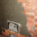 Как оштукатурить кирпичную печь: самые дешевые способы