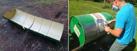 изготовление барбекюшницы своими руками