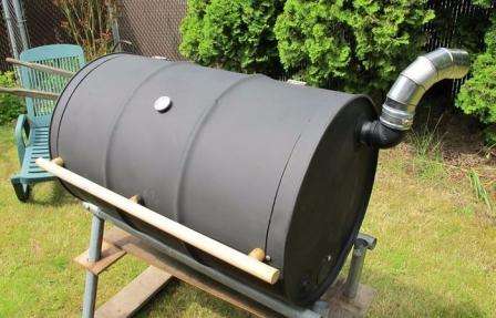 барбекюшница в сборе