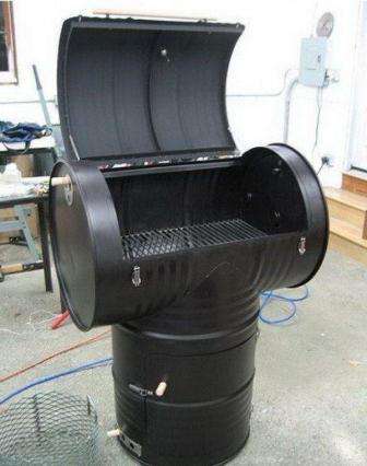 бпрбекю из бочки на 200 л