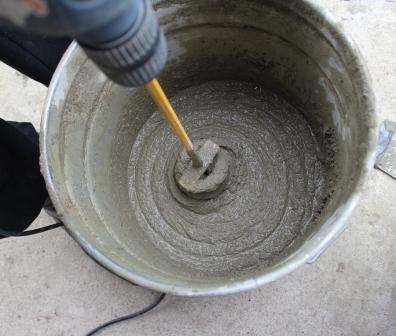 Правильный цементный раствор для дорожек купить диск по бетону на бензорез