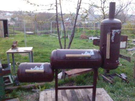 Как сделать коптильню из газового баллона своими руками