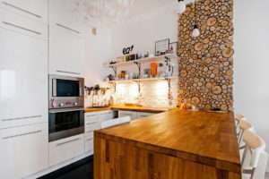 спилы дерева для декора