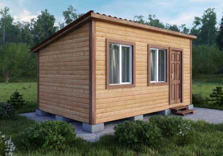 При самостоятельном строительстве подобного домика, потребуется меньше финансовых вложений, чем при строительстве полноценного дома.