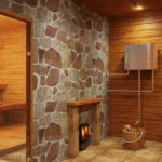 Печь с бойлером